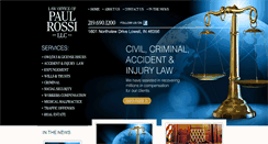 Desktop Screenshot of paulrossilaw.com